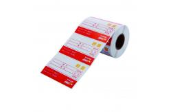 China 85x11mm Highly Adhesive Barcode printing Custom Shipping Labels supplier