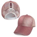 Elegant Design Custom Glitter Trucker Hat , Beautiful Womens Trucker Cap