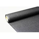Fire Barrier Material High Temperature Fiberglass Fabric 980g Graphite Coated Cloth Smoke Door Flexible Compensators for sale