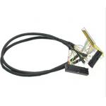 Custom IPEX-20445-050E 50 Pin Micro Coax LVDS Cable for 7 LCD Display for sale