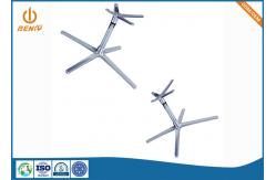 China Polished Sandblast Computer Chair Base Aluminum Alloy Die Casting supplier