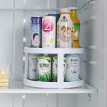 Multi Layer PP Kitchen Rotary Shelf Seasoning Rack for Kitcchen Use