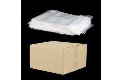 China Clear LDPE Fan Folded Pre Opened Bags 15x32 With Vent Holes supplier