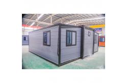 China Expandable Container House with Galvanized Light Steel Frames Customizable Size and Layout Windproof and Waterproof supplier