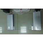 Coffee Shop  Folding Glass Partition Wall  For Office Top Supported  Low Weight for sale