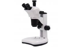 China Trinocular 0.7x - 6.3x Track Stand Zoom Stereo Optical Microscope A23.0203 supplier