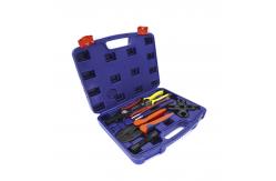 China Mc4 Solar Connectors Ratcheting Wire Crimping Pliers Tool supplier