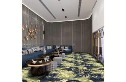 China Bfl-S1 Wool Woven Axminster Carpet For Hall Decorative supplier