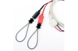 China EMG Stimulated Finger Loops Electrode With 4 Pole Connection Cable supplier