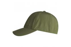 China 6 Panel Laser Cut Cap Breathable Snapback Hat With Spandex Fabric supplier