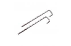 China M6-M24 Threaded Galvanized Foundation Bolts J Bolts For Roofing Sheets supplier