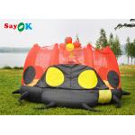 Waterproof Inflatable Bounce House Children Bouncer Cartoon Ladybug Jumping Bed Slide for sale