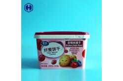 China In Mold Labeling Tubs Square Plastic Box  Environmentally - Friendly supplier