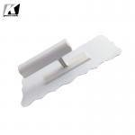 Heavy Duty Practical Plastic Notched Trowel , Lightweight Plaster Finishing Trowel for sale