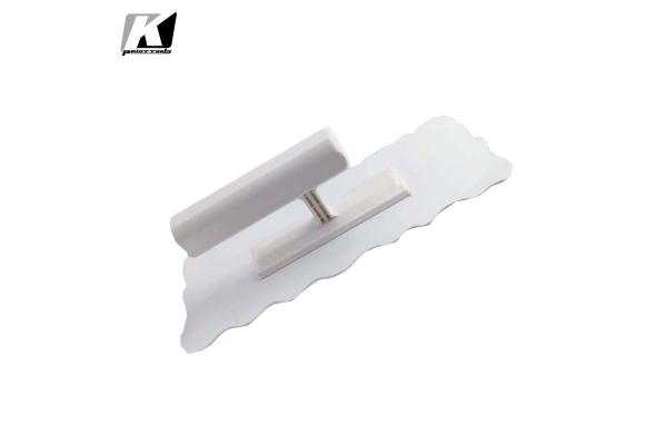 Heavy Duty Practical Plastic Notched Trowel , Lightweight Plaster Finishing Trowel