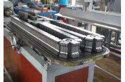China PP / PE Elelctrical Wire Pipe Plastic Single Screw Extruder Machine supplier