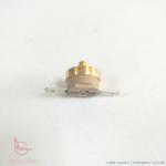 Round Screw Copper Head KSD301 Thermostat M4X0.7 For Coffee Machine