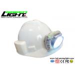 Fire Resistant Cordless Cap Lamp Anti Explosive 15000lux Transparent PC for sale