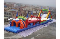 China Children Park Amusement Games, Inflatable Pretty Clolred Obstacle Challenges supplier