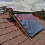 SS304 Compact Pressure Solar Water Heater SS316 Enamel Inner Tank Solar Heating for sale