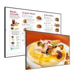 TFT 43 Inch Indoor Digital Signage Displays Restaurant Menu Board for sale