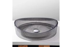 China Modern Ingot Glass Wash Bowl Constructed With Die Casting Production Process supplier
