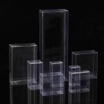 Custom Clear Pet Plastic Box Transparent Folding for Gift Packaging for sale