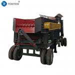 Wet Materials Stone Separator River Mud Rock Separator Machine Mobile for sale
