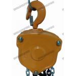 CE GS  Manual Chain Block Orange Yellow Color Load Lifting Application for sale