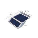 6000-7000K 20pcs LED Solar Sensor Wall Light For Advertising Lighting