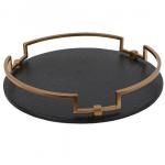 Livingroom Gold Metal 105Mm Decorative Display Trays for sale