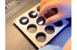 China Customized Single Crystal Silicon Windows Wafer Substrate Demo Monocrystalline Silicon Lens supplier