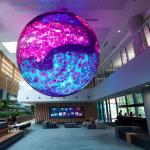 Epistar Led Chip Sphere LED Screen Waterproof IP43 Perfect for Shopping Mall/Event for sale