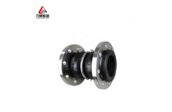 China Customization Double Sphere Flexible Rubber Joint with Carbon Steel Galvanized Flange Material supplier
