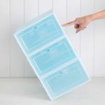 Transparent Shoe Box Organizer