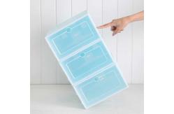 China Transparent Shoe Box Organizer supplier