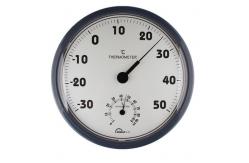 China Round Elegant Indoor Outdoor Thermometer With Temperature / Hygrometer Reading supplier