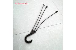 China High Grade HDPE UV Resistant 1% Plastic Hanging Hook ODM Flower Pot Hanger supplier