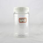 800ml Clear Plastic Cylinder Tubes , Gray PP Plastic Screw Lid for sale