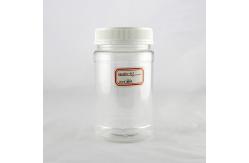 China 800ml Clear Plastic Cylinder Tubes , Gray PP Plastic Screw Lid supplier