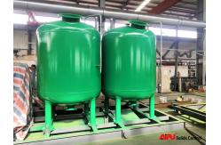 China Liquid Mud Plant Cylinder Vertical Drilling Mud Tanks 300bbl supplier