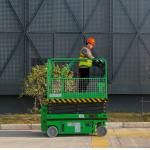5.8M PLATFORM HEIGHT 230KG LOAD FULL ELECTRIC SCISSOR LIFT WITH EXTENSION PLATFORM for sale