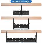Effortlessly Keep Your Office Tidy with Standing Desk Retractable Design No Drills for sale