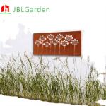 2mm Thick Laser Cut Metal Privacy Panels Freestanding Portable