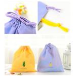 Reusable Sports 210D Polyester Drawstring Bag Backpack Promotional