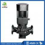 GW Vertical Pipeline 1 Hp Sewage Pump , Electric Sewage Pump Wear Resistant for sale