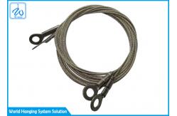 China 7x19 High Tensile Wire Rope Rigging Equipment Slings Hanging Hardware With End Eyes supplier