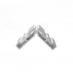 Double-Point punching Corner Connector by crimping machine with Pin Screw for Windows for sale