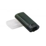 15g Dark Green Oval Deodorant Stick Container Small Moq Plastic Deodorant Stick Container for sale
