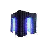 Weddings Led Photo Booth Enclosure Inflatable Cube Photo Booth Anniversary Birthdays for sale
